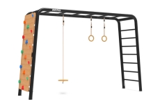 BERG PlayBase Large TL (Tellerschaukel + Holzringe + Kletterwand)