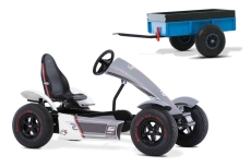 AKTION BERG Pedal-Gokart Race GTS - Full spec + Anhänger Steel Trailer