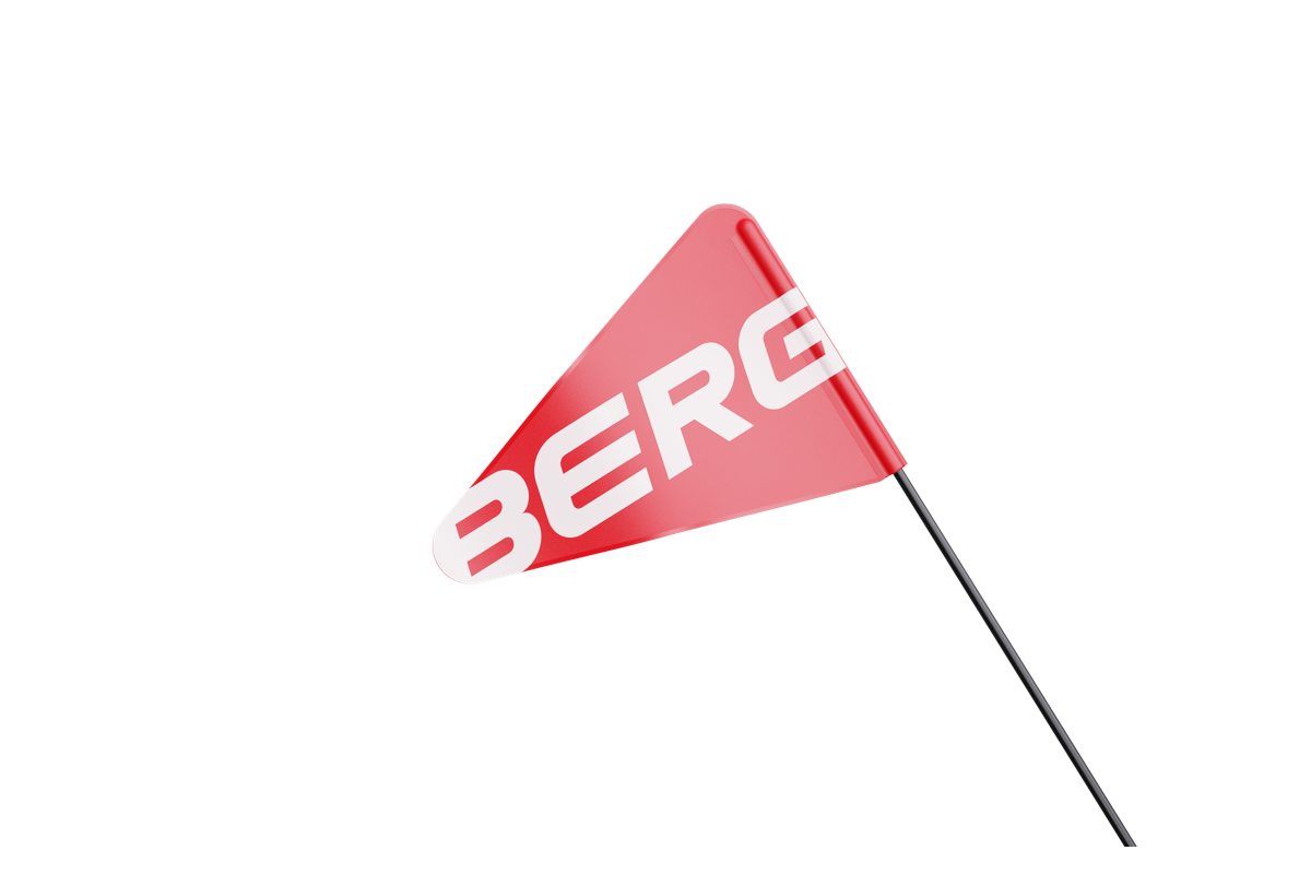 BERG Sicherheitsfahne rot Buddy/Rally