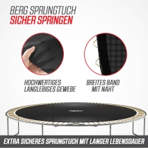 Trampolin BERG Favorit InGround 330 + Sicherheitsnetz Comfort