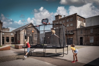 BERG Trampolin Basketballkorb TwinHoop