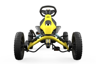 BERG Pedal-Gokart Rally DRT Yellow 3 Gears