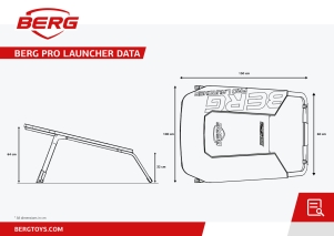 BERG SPORTS Pro Launcher Minitrampolin