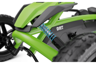 BERG Pedal-Gokart Rally DRT Green