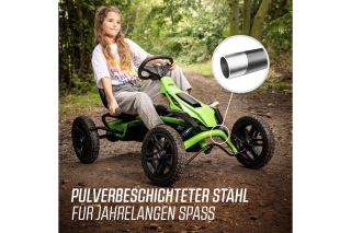 BERG Pedal-Gokart Rally DRT Green