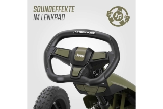 BERG Pedal-Gokart Jeep® Rally Cherokee
