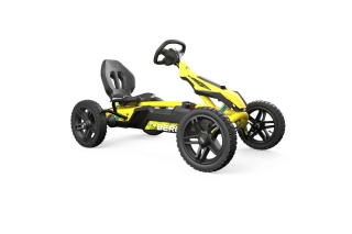 BERG Pedal-Gokart Rally DRT Yellow 3 Gears
