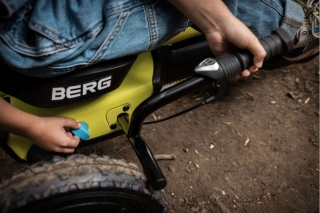 BERG Pedal-Gokart Rally DRT Yellow 3 Gears