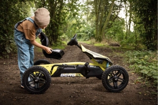 BERG Pedal-Gokart Rally DRT Yellow 3 Gears