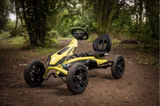 BERG Pedal-Gokart Rally DRT Yellow 3 Gears