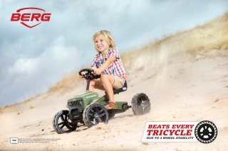 BERG Pedal-Gokart Jeep® Buzzy Sahara