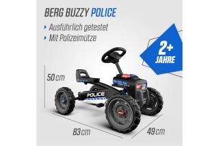 BERG Pedal-Gokart Buzzy Police