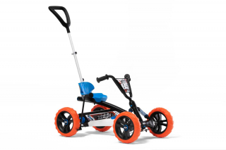 BERG Pedal-Gokart Buzzy Nitro 2-in-1 mit Schubstange