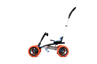 BERG Pedal-Gokart Buzzy Nitro 2-in-1 mit Schubstange