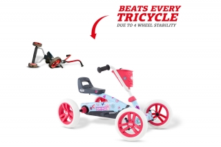 AKTION BERG Pedal-Gokart Buzzy Bloom + Anhänger Trailer S -50%