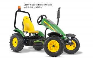 AKTION BERG Pedal-Gokart John Deere + Anhänger Trailer XL