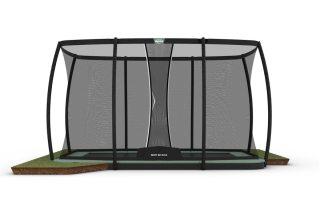 Trampolin BERG Ultim Champion FlatGround ECO 410 + Sicherheitsnetz DLX XL