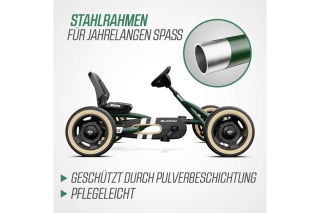 BERG Pedal-Gokart Buddy Retro Green