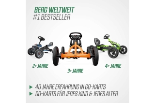 BERG Pedal-Gokart Buddy Retro Green