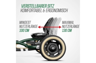 BERG Pedal-Gokart Buddy Retro Green