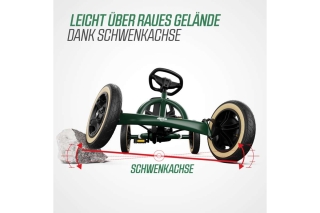 BERG Pedal-Gokart Buddy Retro Green