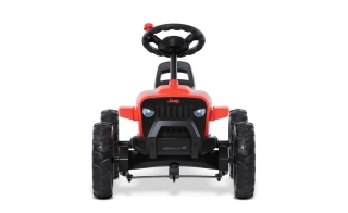 AKTION BERG Pedal-Gokart Jeep® Buzzy Rubicon + Anhänger Trailer S -50%