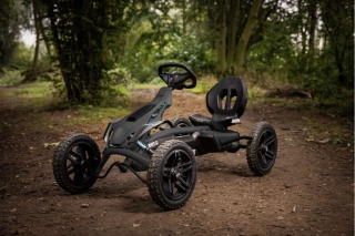 BERG Pedal-Gokart Rally DRT Black 3 Gears