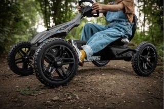 BERG Pedal-Gokart Rally DRT Black 3 Gears