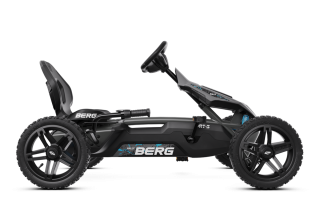 BERG Pedal-Gokart Rally DRT Black 3 Gears
