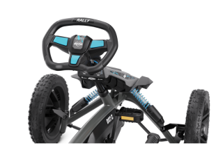 BERG Pedal-Gokart Rally DRT Black 3 Gears