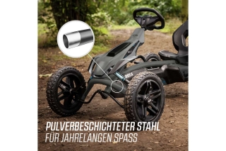 BERG Pedal-Gokart Rally DRT Black 3 Gears