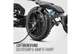 BERG Pedal-Gokart Rally DRT Black 3 Gears