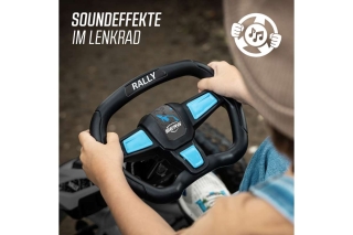 BERG Pedal-Gokart Rally DRT Black 3 Gears