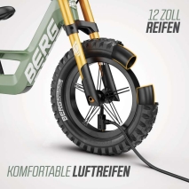 Laufrad BERG Biky Cross Green Handbrake 12 Zoll