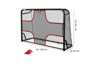 BERG SportsGoal S Fußballtor + Torwand-Netz S