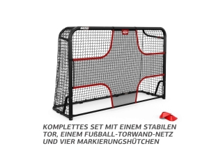BERG SportsGoal L Fußballtor + Torwand-Netz L