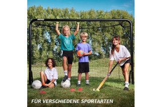 BERG SportsGoal L Fußballtor + Torwand-Netz L