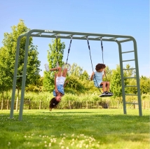 BERG PlayBase Large Green Klettergerüst 380x100x245