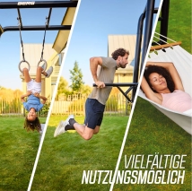 BERG PlayBase Large Green Klettergerüst 380x100x245