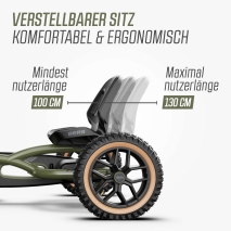 BERG Pedal-Gokart Buddy Trail Green