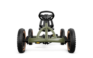 BERG Pedal-Gokart Buddy Trail Green + GRATIS Rundumleuchte