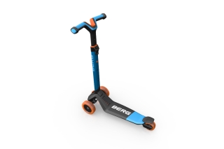 BERG Nexo Blue Skater-Roller - Foldable Lights Magnet-Deck