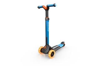 BERG Nexo Blue Skater-Roller - Foldable Lights Magnet-Deck