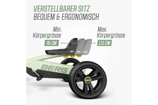 BERG Pedal-Gokart Buzzy Green