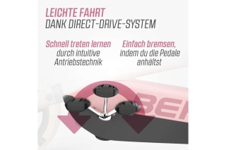 BERG Pedal-Gokart Buzzy Pink