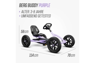 BERG Pedal-Gokart Buddy Purple
