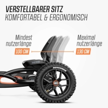 BERG Pedal-Gokart Buddy Cross Black