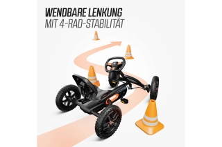 BERG Pedal-Gokart Buddy Cross Black
