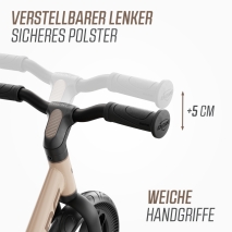 Laufrad BERG MOOV Sand Beige 10 Zoll