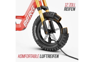 Laufrad BERG Biky Cross Red Handbrake 12 Zoll